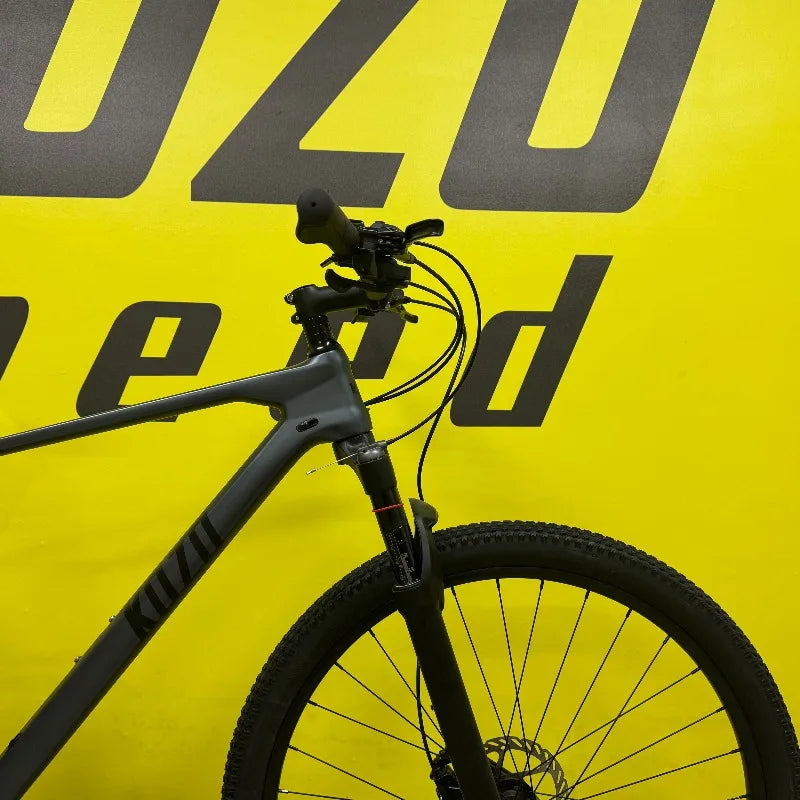 Bicicleta de montaña MTB de fibra de carbono Kozo, precio de fábrica, 29er para adultos, rígida, con frenos de disco hidráulicos de cuatro pistones
