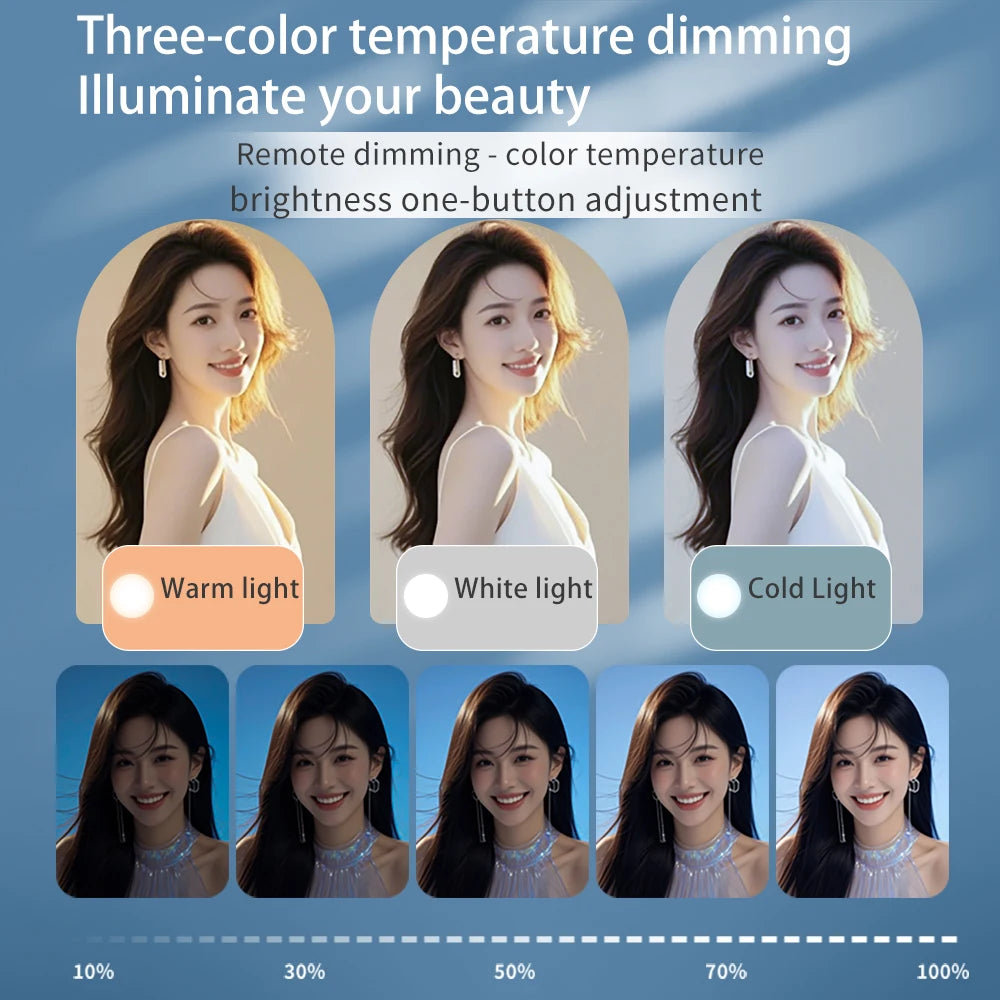 Lámpara LED de estudio para fotografía de 135 W, con sistema Bowens, para iluminación de video, con luz natural equilibrada, flash para retratos, accesorios de estudio, 3000-6000 K, 3 colores.