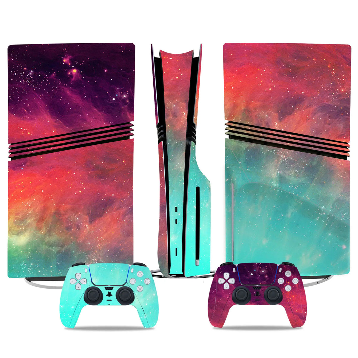 Adhesivo de vinilo protector para consola PS5 Pro, accesorio de juego, funda para mando de PS5 Pro