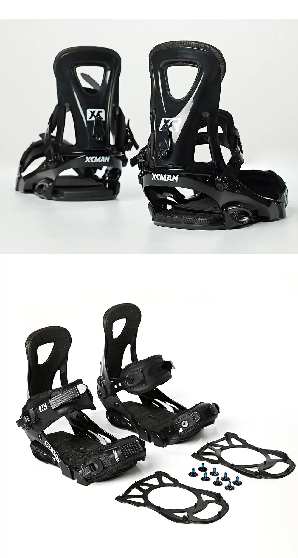 XCMAN Aglutinantes para snowboard totalmente de montaña unisex