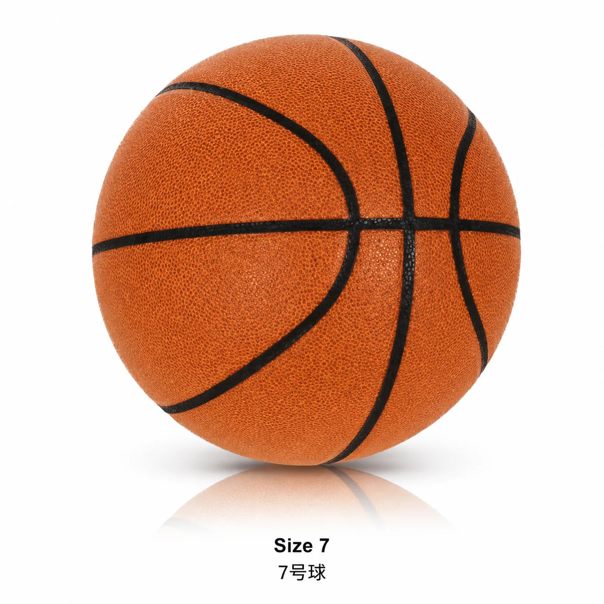 Pelota de baloncesto de goteo silenciosa para interiores, tamaño 3/5/7, de alto rebote, silenciosa, sin desformación, para entrenamiento de baloncesto en interiores