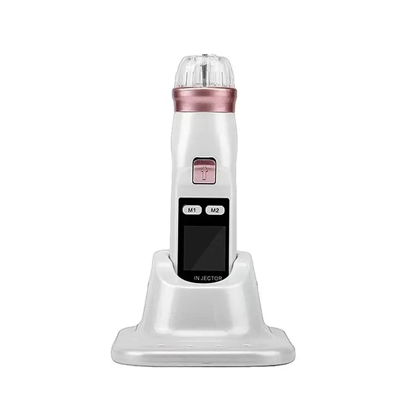 Pistola de Mesoterapia Compatible con Agujas Desechables, Inyector Hydra Portátil para Dispositivos de Belleza y Cuidado de la Piel EZ / Demasha