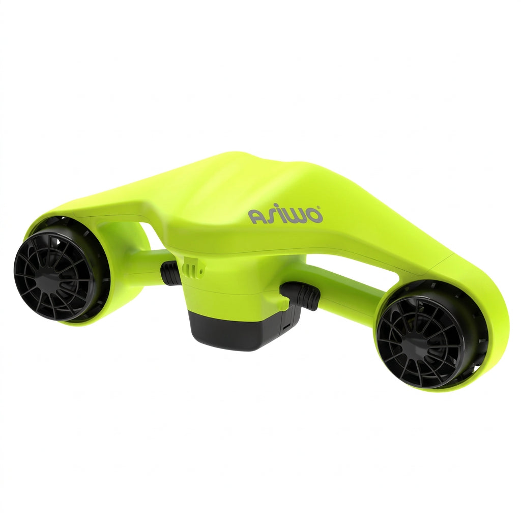 Scooter Subacuático Asiwo con Soporte para Cámara de Acción para Niños/Adultos, 40M Resistente al Agua, para Buceo, Snorkel y Piscina