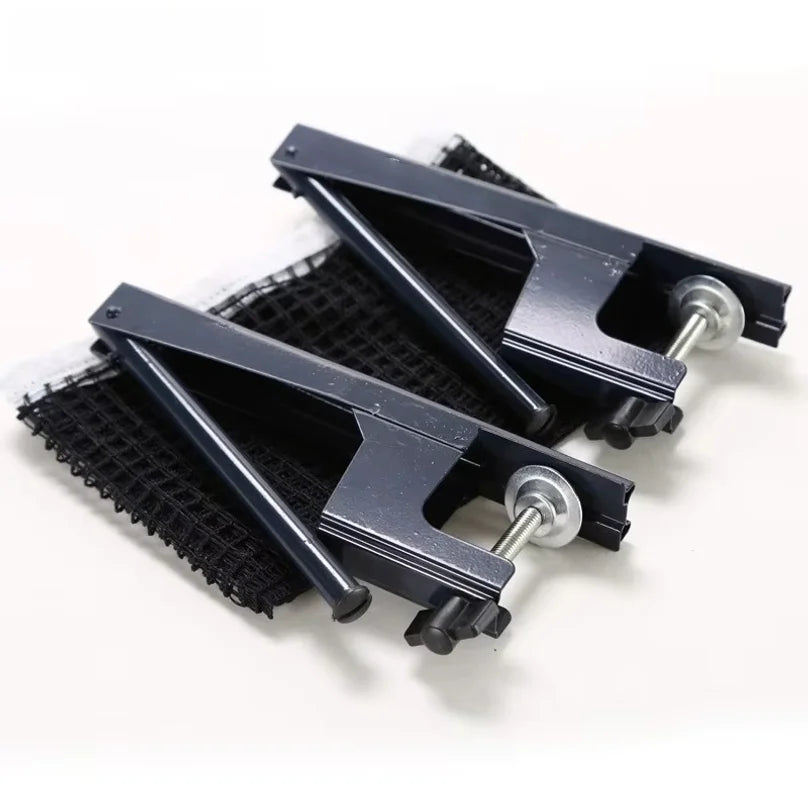 Red y Postes de Tenis de Mesa Portátiles, Fáciles de Instalar, Red de Ping Pong con Clip o Tornillo para Mesas de Menos de 4 cm