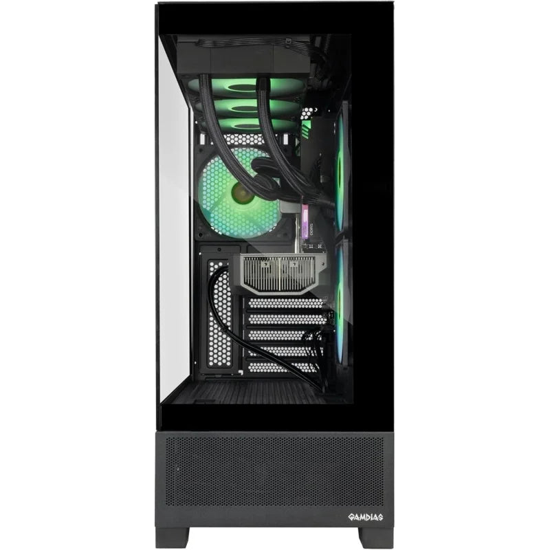 Computadora de Escritorio para Juegos MEK con IA Integrada - GeForce RTX 5070 de 12GB, Ryzen 5 7600X hasta 5.3 GHz, 32GB RGB DDR5