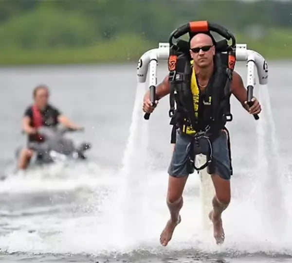 Jetpack de Aleación de Aluminio en Oferta, Jetpack para Deportes Acuáticos, Alquiler de Jetpack de Alto Rendimiento, Altura de Vuelo de 7-15m, Flyboard Motorizado por Jetski