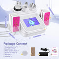 Máquina de Ultrasonido 6 en 1 con Pantalla Táctil para Moldear el Cuerpo, Masajeador Láser Lipo, Cavitación, Vacío, Quema de Grasa, Eliminación de Celulitis