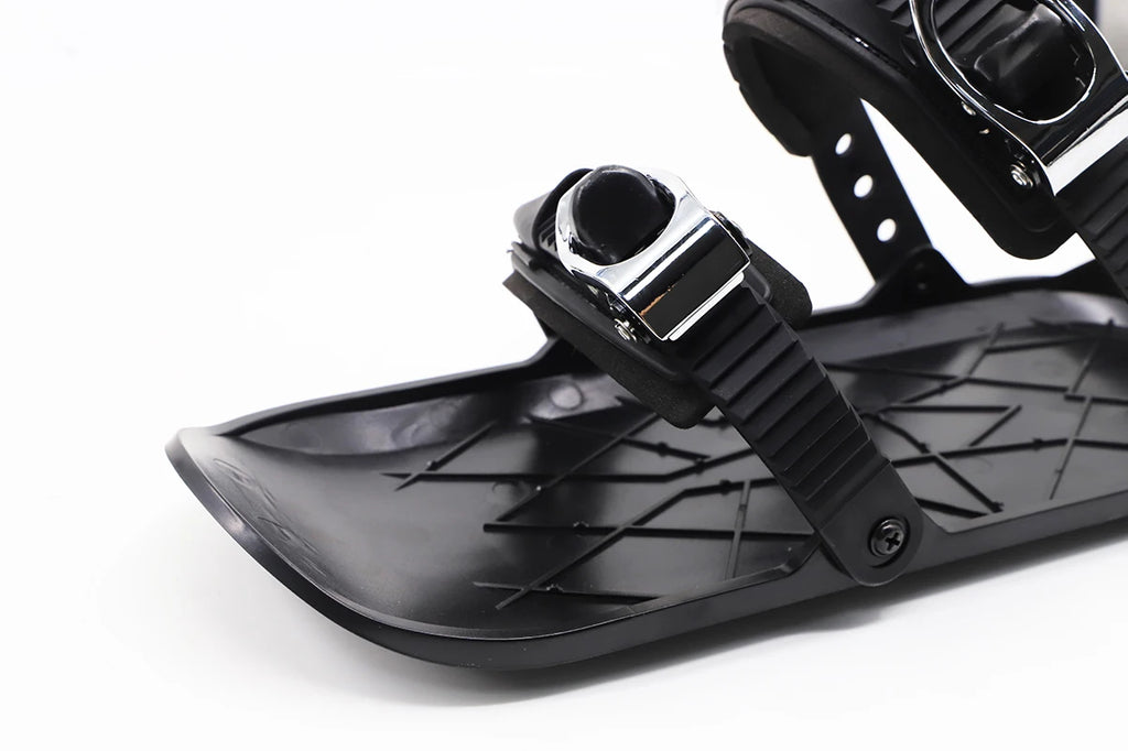 Mini Esquís Snowblades para Nieve, Esquís para Zapatos de Invierno, Snowskates Cortos, Skiboards, Esquís Portátiles y Ligeros, Zapatos de Esquí para Deportes al Aire Libre