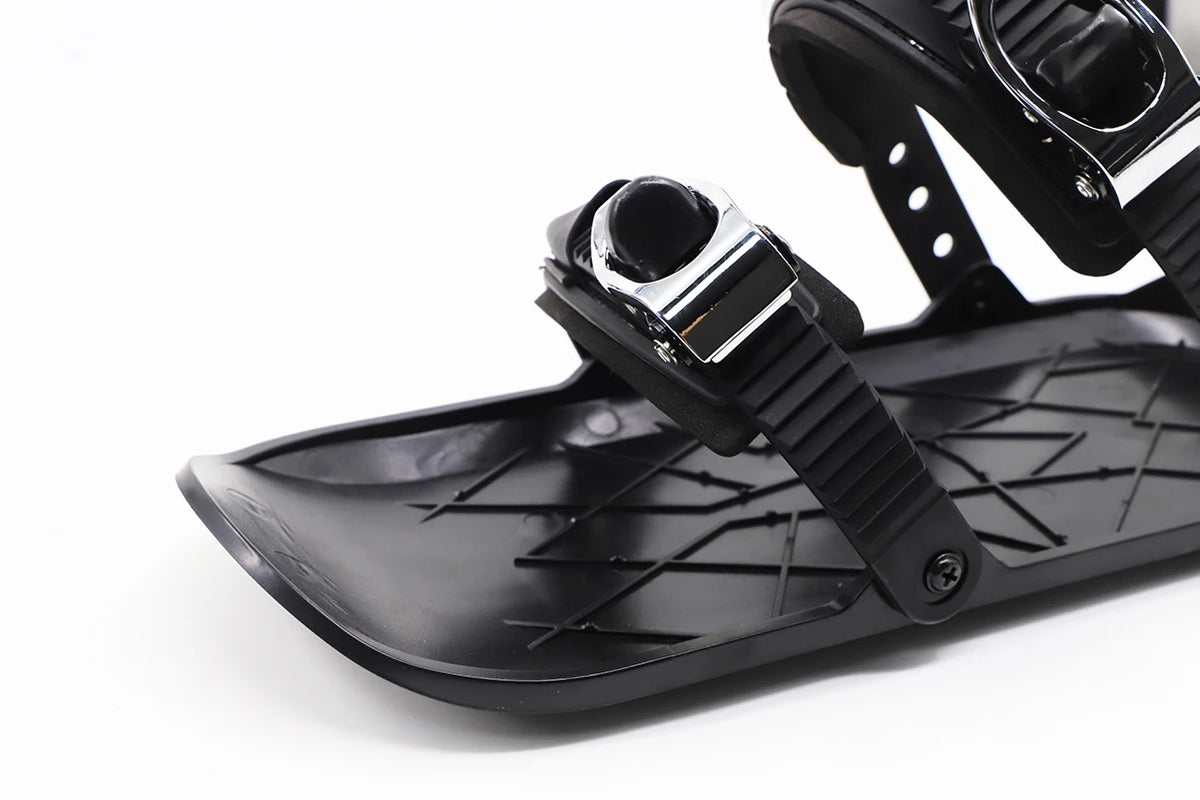 Mini Esquís Snowblades para Nieve, Esquís para Zapatos de Invierno, Snowskates Cortos, Skiboards, Esquís Portátiles y Ligeros, Zapatos de Esquí para Deportes al Aire Libre