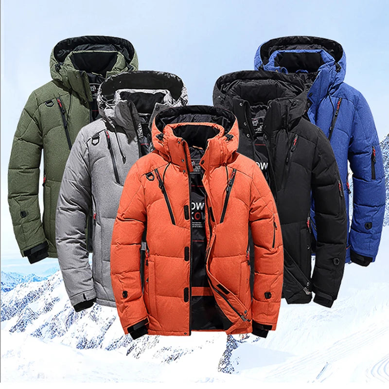 Nuevo Conjunto de Chaqueta y Pantalones Térmicos de Invierno para Esquí, Traje de Nieve para Hombre, Pantalones de Snowboard, Conjunto Cálido para Motonieve, Ropa para Usar sobre Overoles