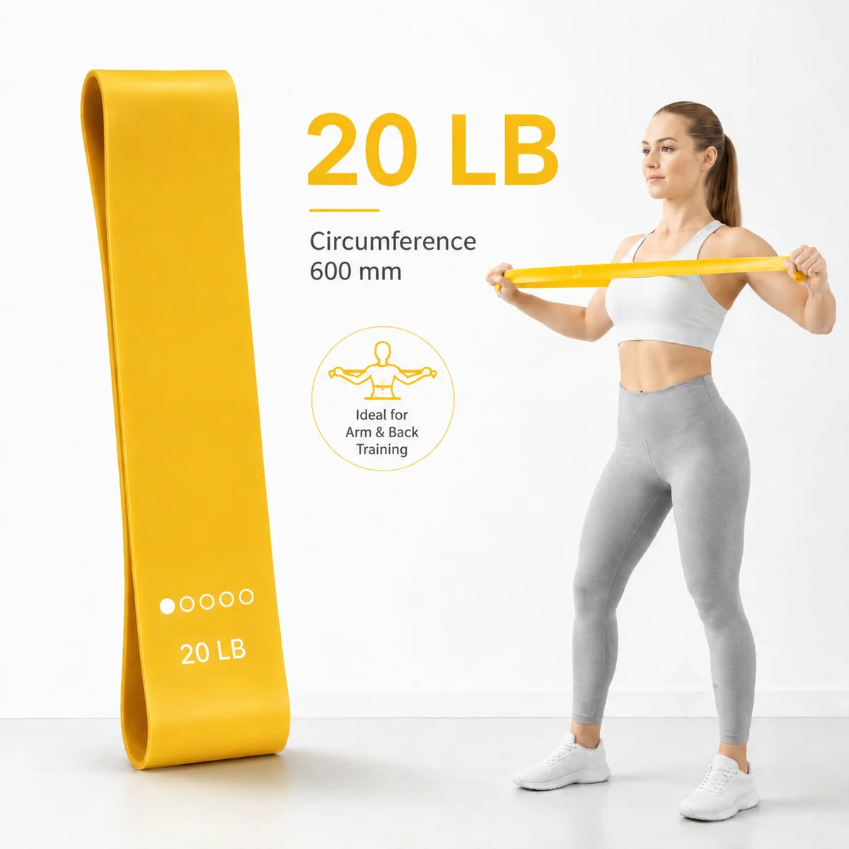 Juego de Bandas de Resistencia, Equipo de Gimnasio para Ejercicio en Casa, Bandas Elásticas para Entrenamiento de Fuerza y Agilidad, Equipo Práctico para Entrenamiento de Gimnasio y Boxeo