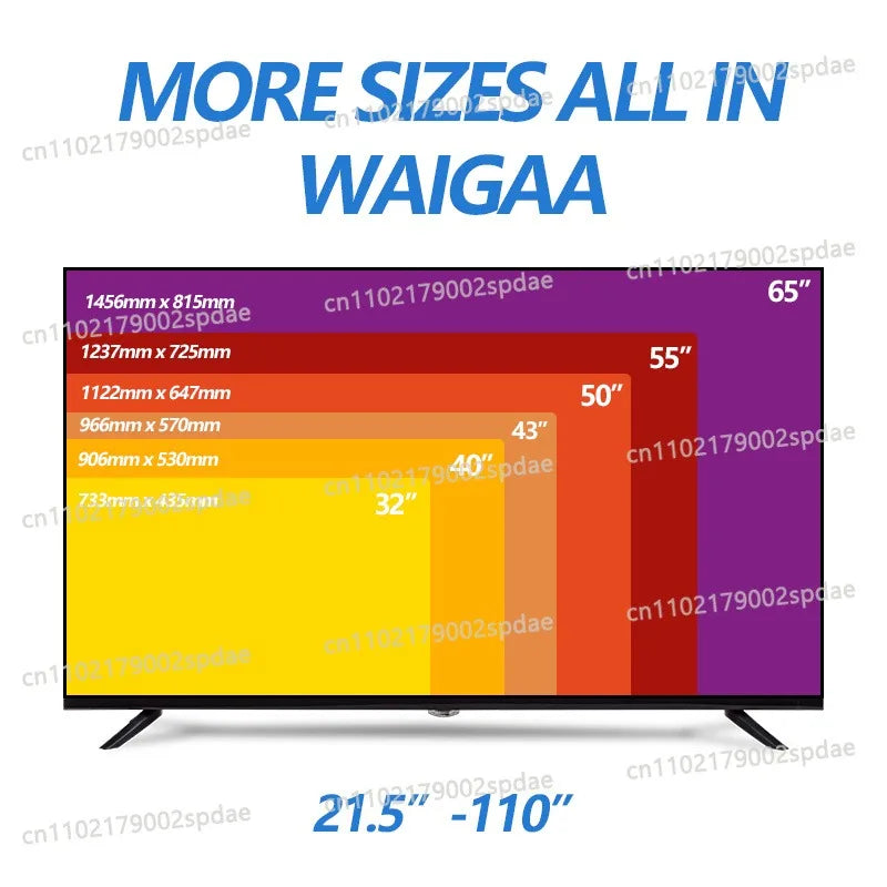 Televisor inteligente de alta definición para el hogar, pantalla HDR10 estable de 32 pulgadas, función de conexión inalámbrica múltiple