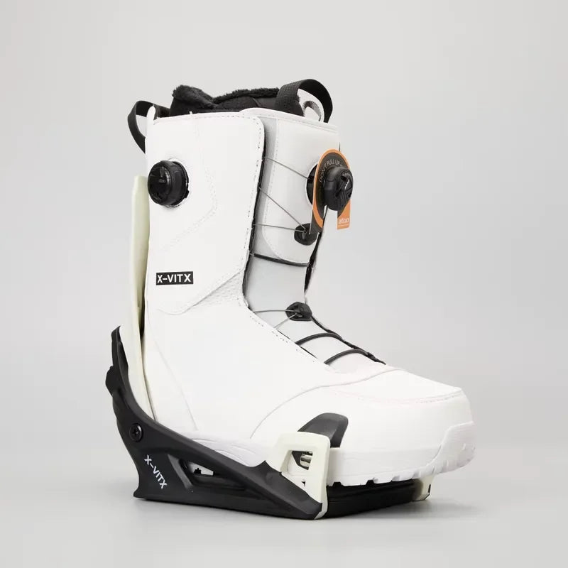 Juego de Fijaciones y Botas para Snowboard con Sistema Step-on