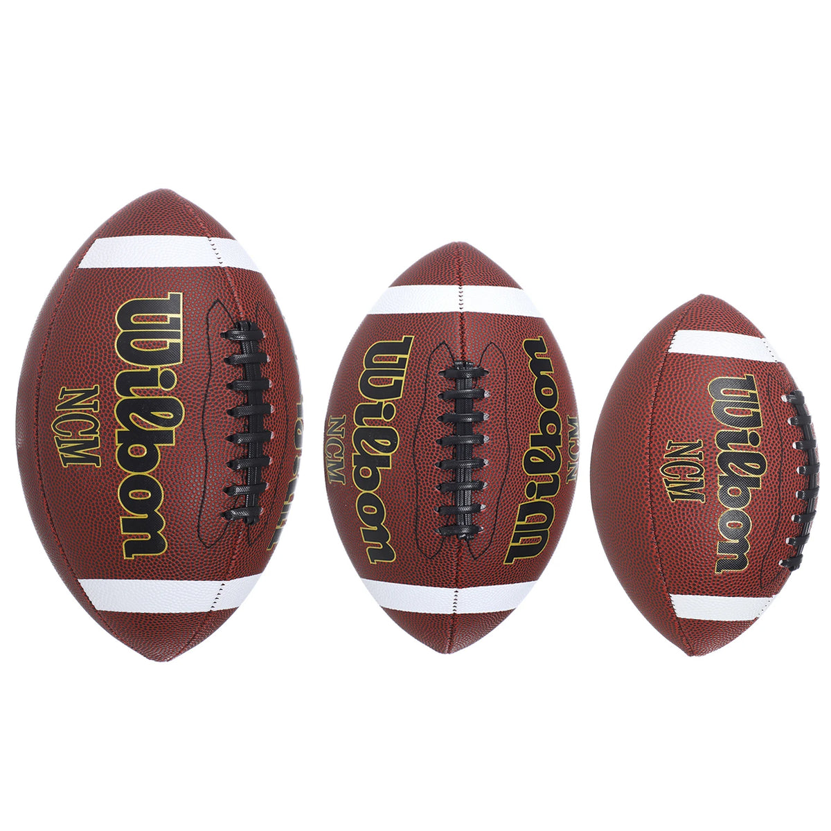 Pelota de rugby estándar para juego de entrenamiento de fútbol americano, talla 3, 6, talla 9, 1 Uds.