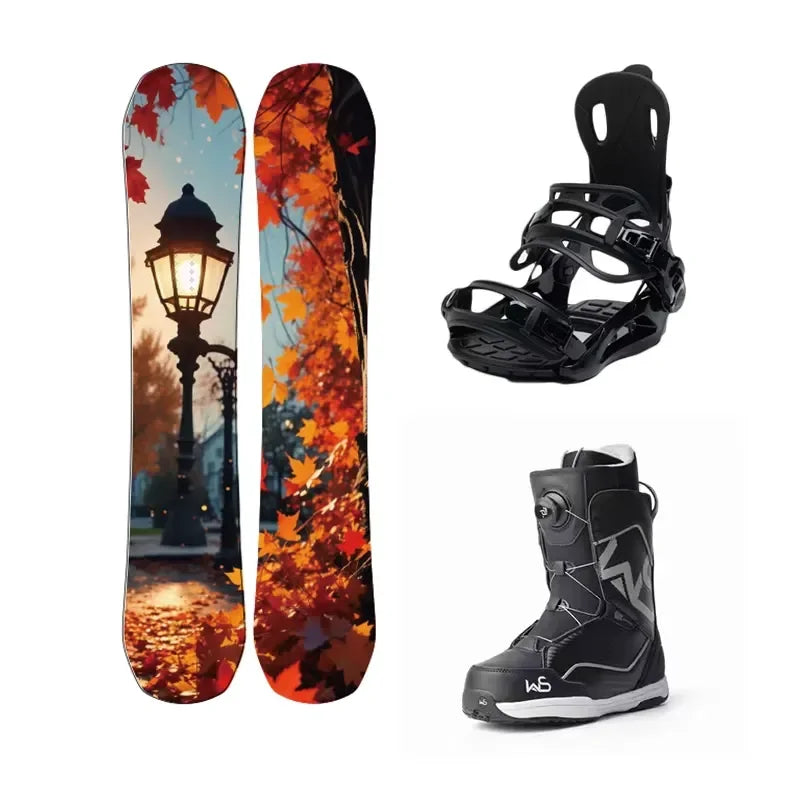 Tabla de snowboard personalizada para adultos, todo terreno, con núcleo de madera, para deportes de invierno al aire libre, para hombres y mujeres, venta al por mayor