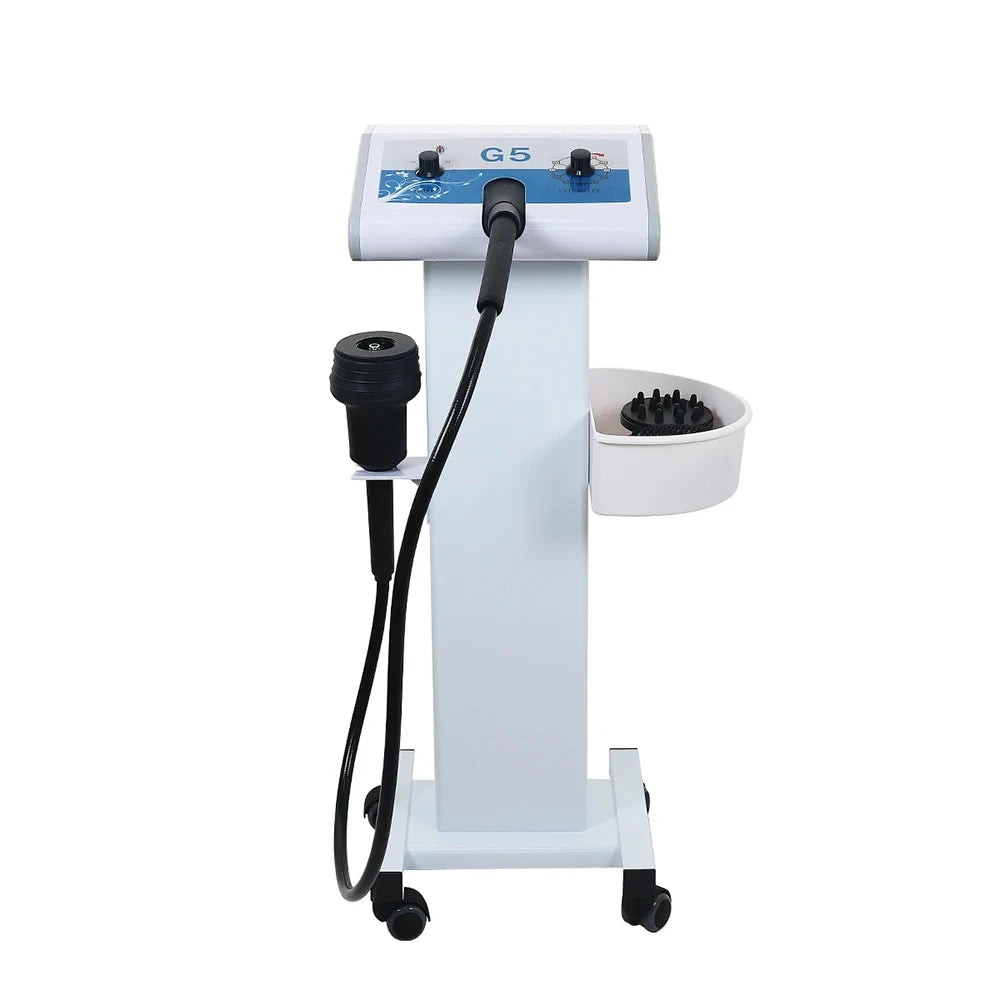 Masajeador vibratorio G5 de alta frecuencia, máquina de adelgazamiento corporal, quemador de grasa, pérdida de peso, eliminación de celulitis con dispositivo vibrador de 5 puntas