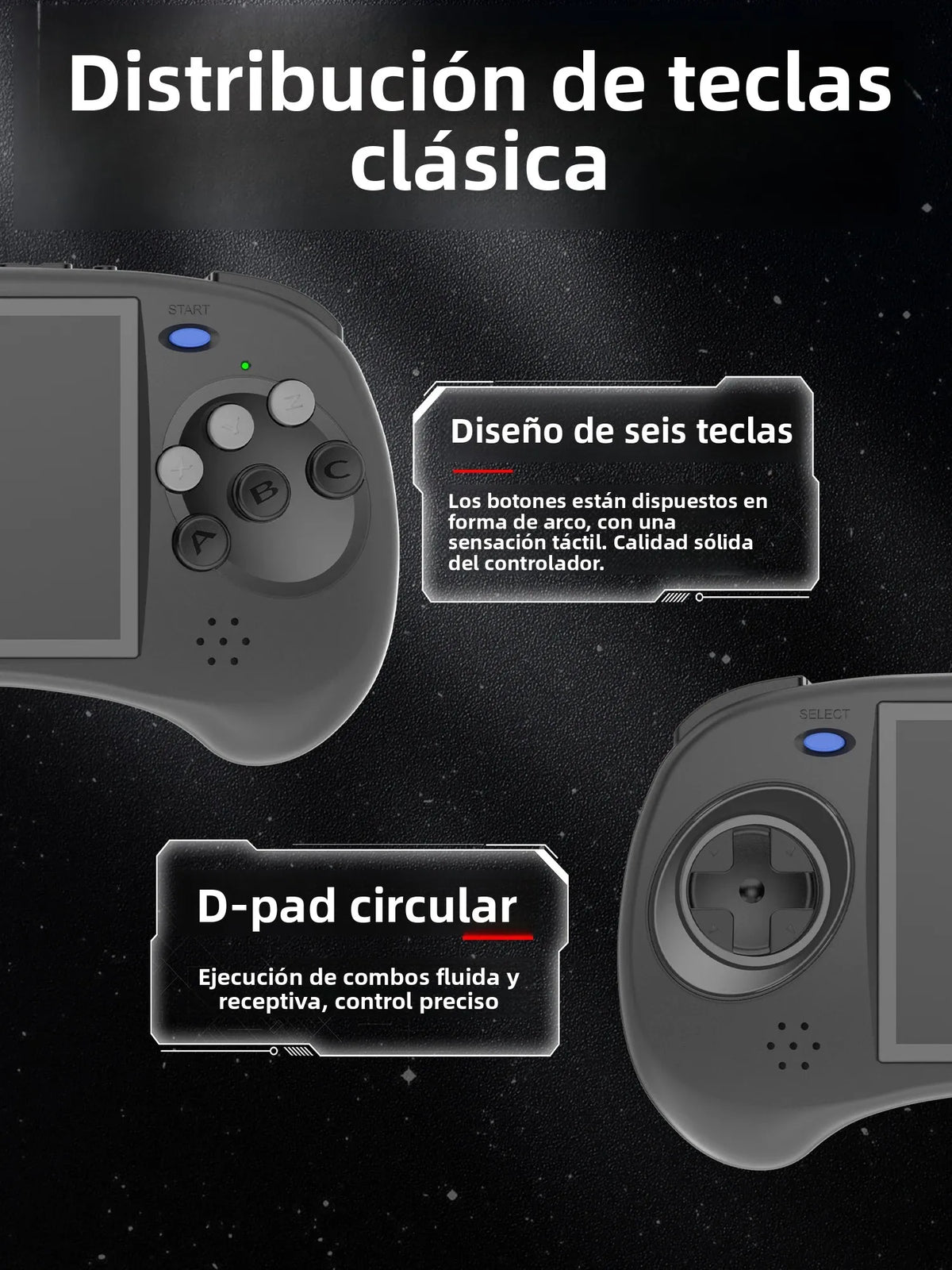 Consola de Juegos Retro Anbernic RG ARC RK3566 de 4.0 Pulgadas 640*480, Emulador de Consola Portátil con Sistema LINUX Android, 3500mAh, Regalos para Niños