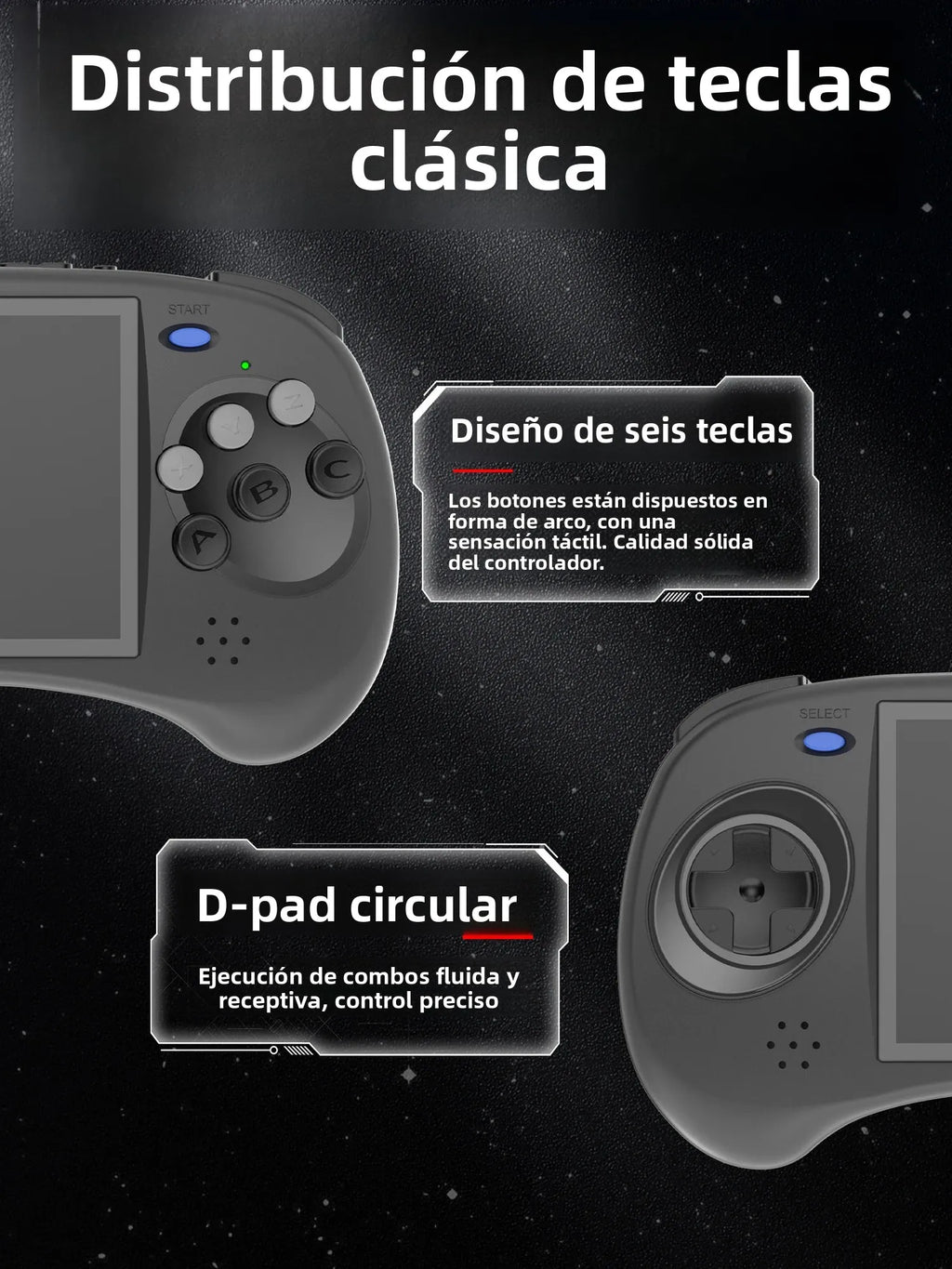 Consola de Juegos Retro Anbernic RG ARC RK3566 de 4.0 Pulgadas 640*480, Emulador de Consola Portátil con Sistema LINUX Android, 3500mAh, Regalos para Niños