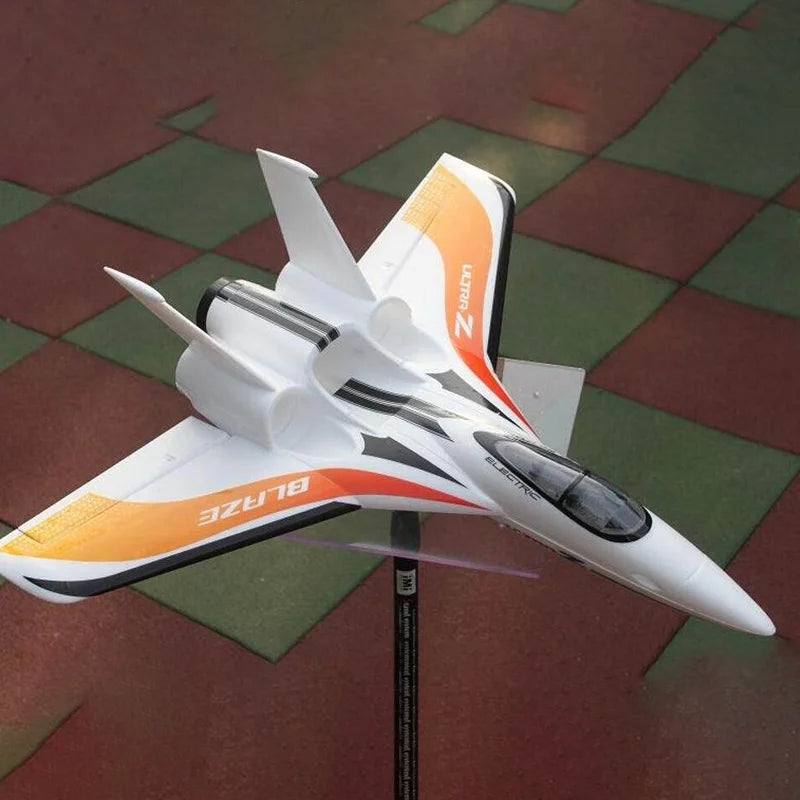 Avión Eléctrico RC Ultra Z Astro Delta Wing con Ventilador Canalizado de 64 mm, Propulsión Trasera, Ala Fija, Espuma EPO, Modelo de Avión de Carreras de Alta Velocidad