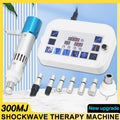 Máquina de terapia de ondas de choque de 300mj, masajeador vibrador de ondas de choque para fisioterapia, máquina muscular, masajeador corporal para la salud, alivio del dolor