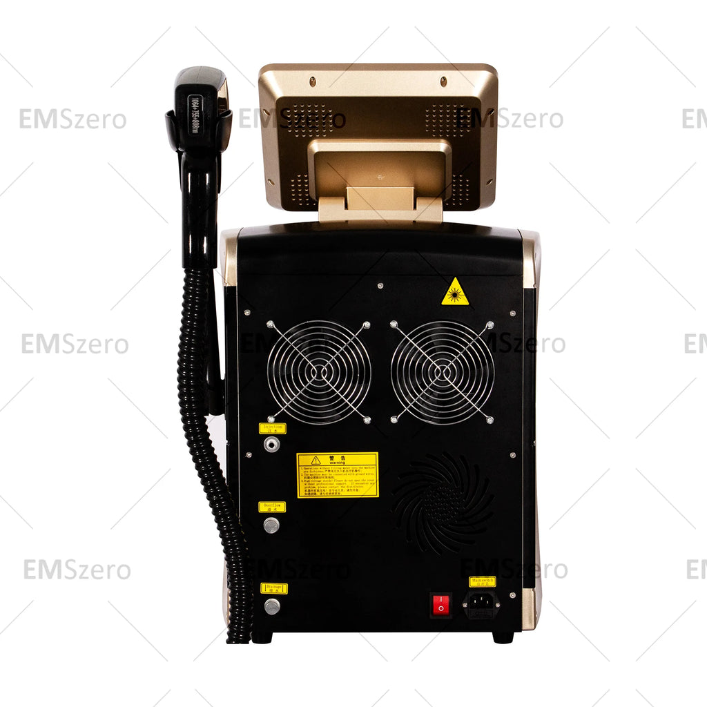 Máquina de Depilación Láser de Diodo de 5000W 808nm, Depilación Corporal Permanente Sin Dolor con Punto de Congelación, Equipo de Belleza para Salón