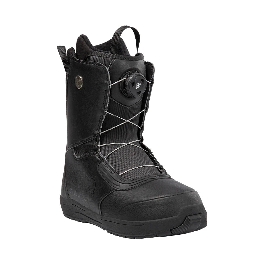 TERROR Fitgo Botas de Esquí de Cierre Rápido, Impermeables y Cálidas, Carcasa de PU, Lengüeta 3D Ajustable, Suela EVA Absorbente