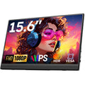 Monitor Portátil Dopesplay de 15.6 Pulgadas, 1080P IPS, Pantalla Externa Extensible para Laptop, PS4, PS5, Switch, Juegos y Viajes