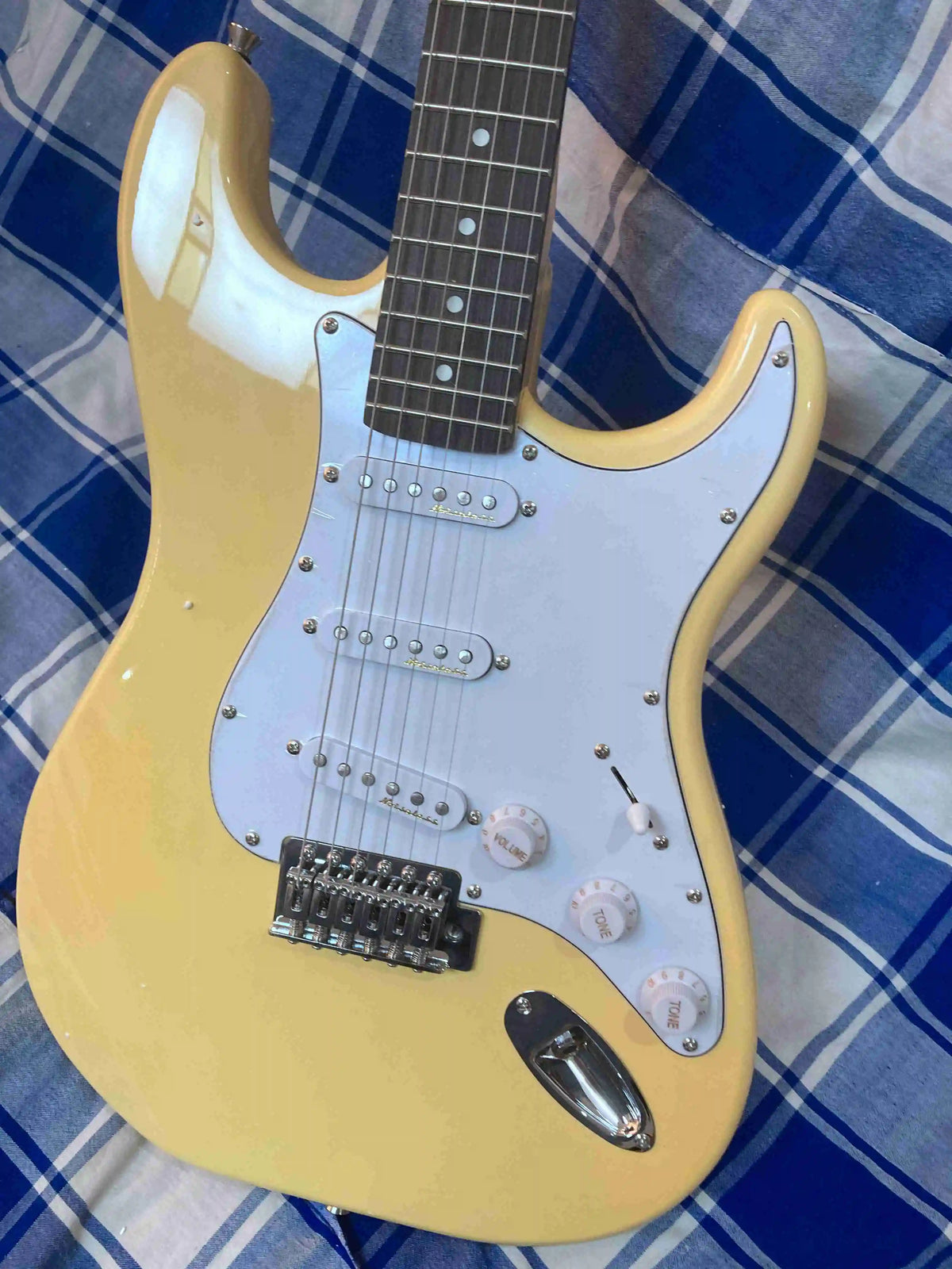 ASCSend tomorrow Guitarra eléctrica con cuerpo personalizado de caoba y diapasón de arce ASA003
