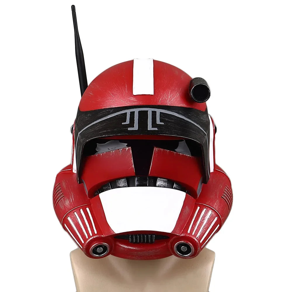 Cosplay Helmet Clone Trooper Officer Fox CC-1010 Helmet Masks Cosplay Helmet Hard PVC Halloween Party Prop