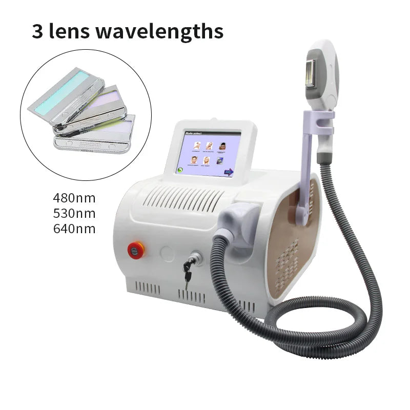 Depiladora Láser IPL+OPT de 2000w, Depilación Indolora con Punto de Congelación para Piel Sensible, Eliminación de Manchas, Pecas y Arrugas, Depilación Permanente