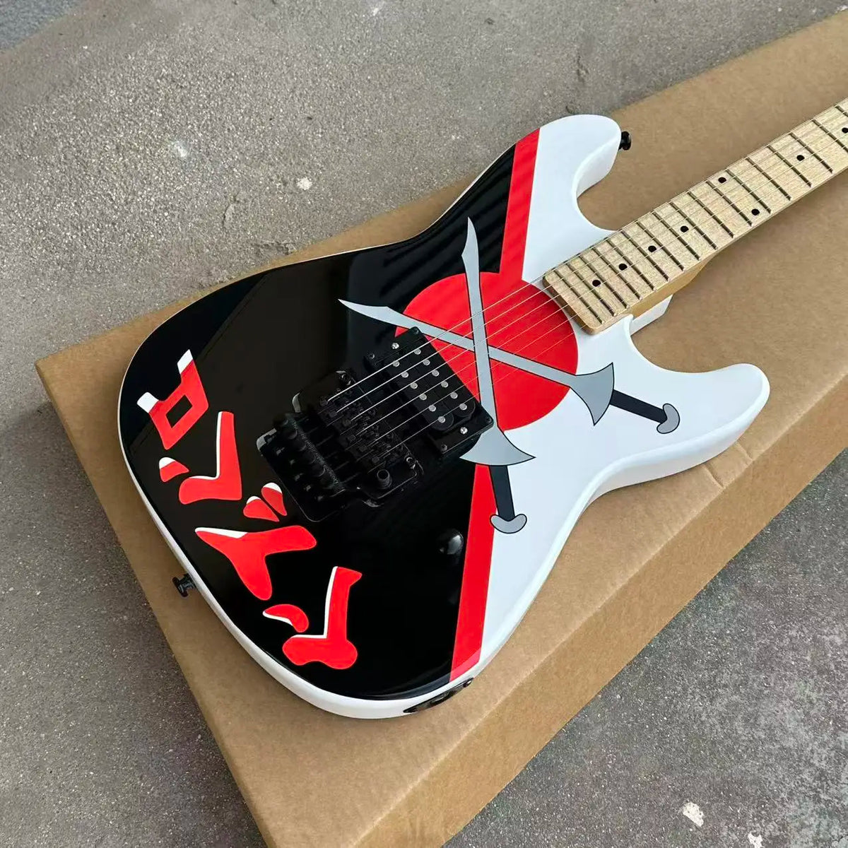 NUEVA guitarra eléctrica STS Signature San Dimas Cross Swords, Floyd, en stock