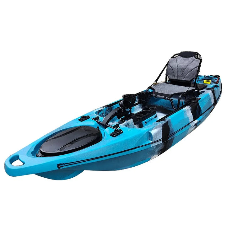 Kayak de Pedal de pesca con hélice, canoa de alta calidad, nuevo diseño, a la venta
