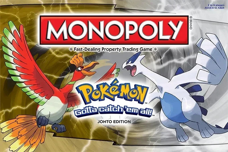 Nuevo juego de mesa Monopoly de Pokémon en inglés para adultos y niños, de 2 a 6 personas, para fiestas, cumpleaños y reuniones familiares, regalo para niños