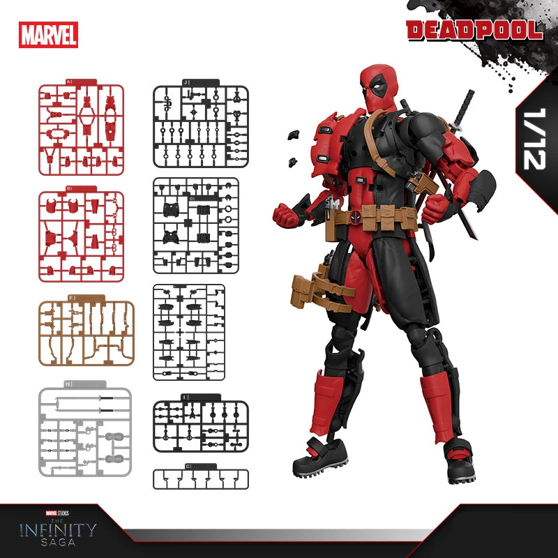 Nuevos juguetes ZD Deadpool & Wolverine modelo 7 pulgadas 1/10 figuras de acción Wolverine modelo Marvel superhéroes colección adornos regalos para niños