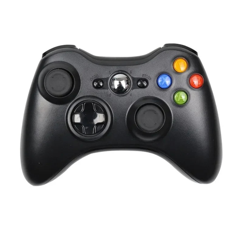 Controlador inalámbrico/con cable para controlador de juego Xbox 360 con Turbo de doble vibración Compatible con Xbox 360/360 Slim y ventana de PC