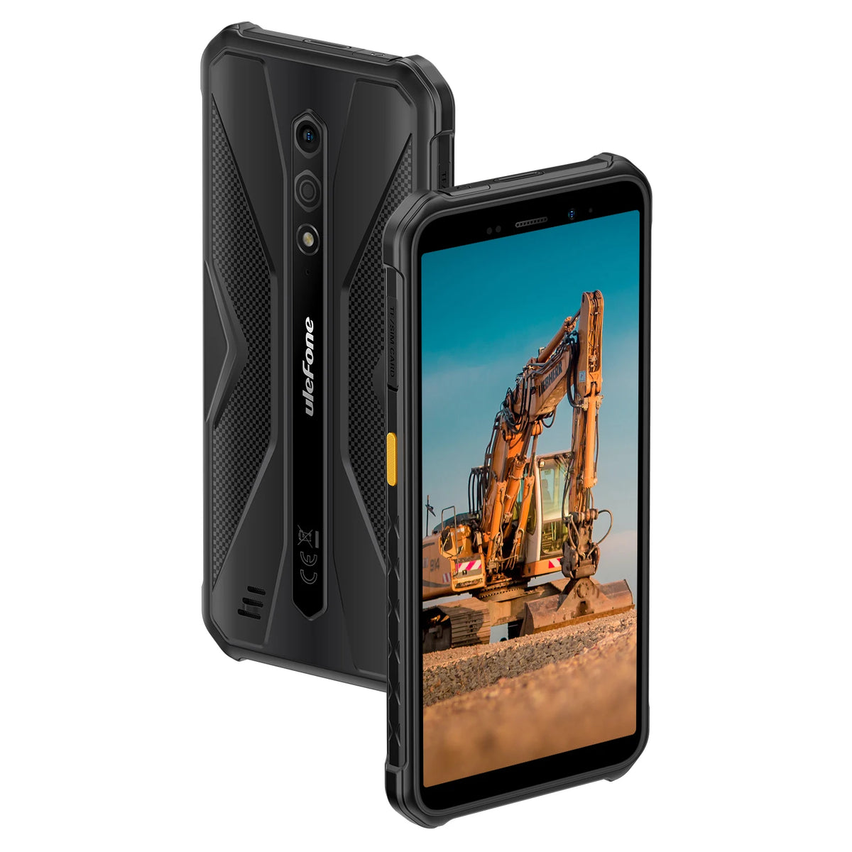 Teléfono robusto Ulefone Armor X12, smartphone Android 13, hasta 6 GB de RAM, 32 GB de ROM, 4860 mAh, 13 MP, 5,45", 4G, NFC, teléfono global