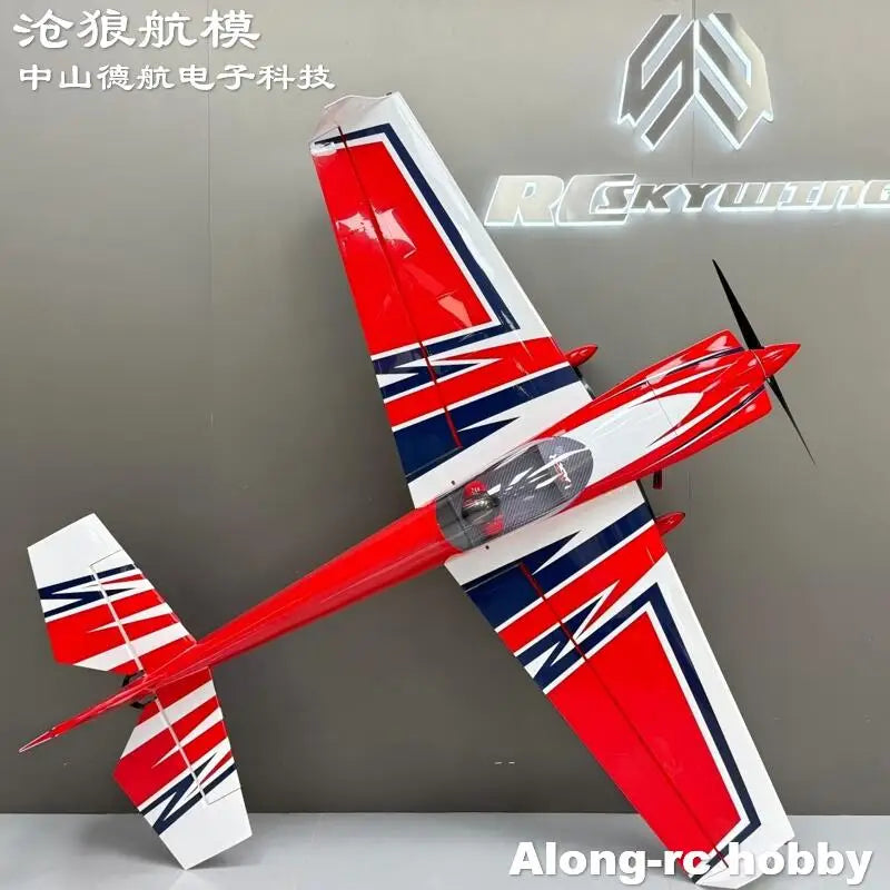 Skywing Nuevo Avión de Madera RC, Modelos de Aviones 3D, Hobby, Envergadura de 67 " (1.7M), Laser260-Plus 90E EP, Kit de Avión, Sin RC, Sin Motor