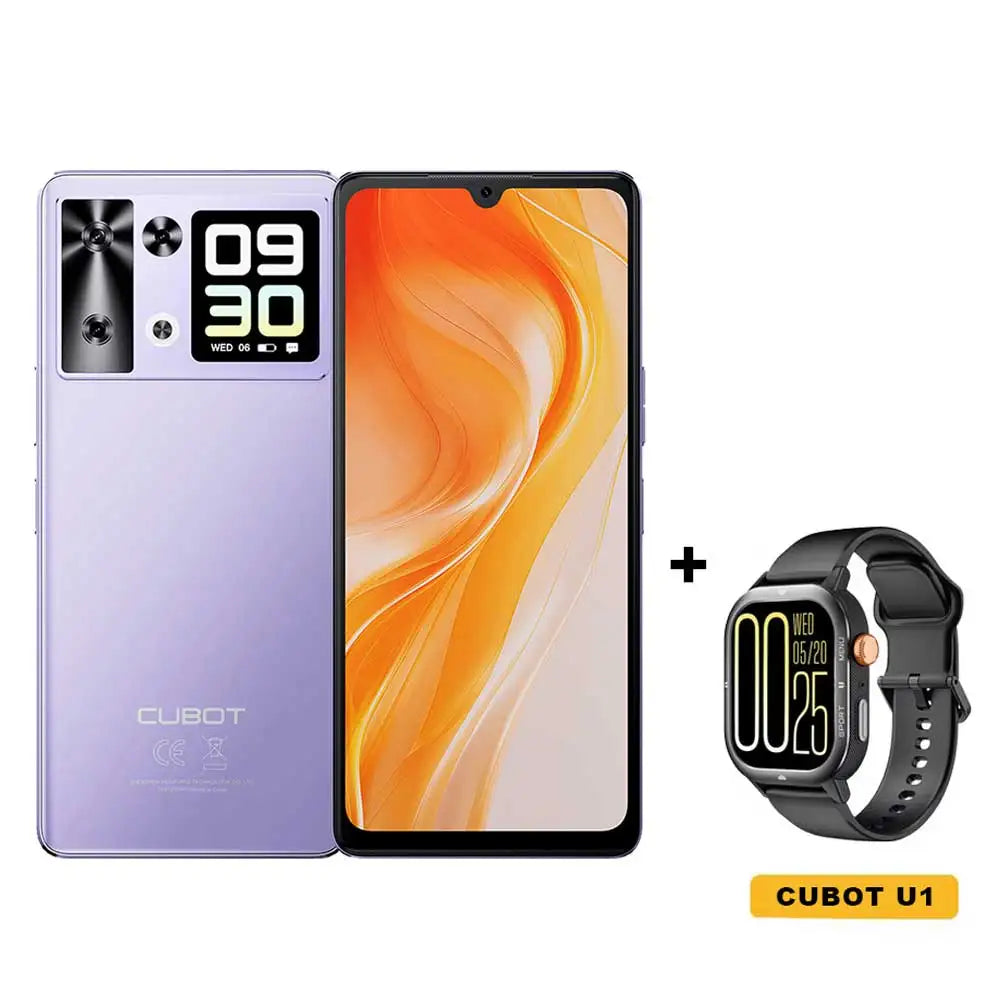 Smartphone Android Cubot P90, G100 Octa-core, 2.2GHz, altavoces duales, 24GB+256GB, pantalla de 6.88" a 120Hz, 64MP, 5100mAh, NFC, teléfono 4G