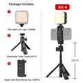 SmallRig-Luz LED portátil para cámara de vídeo, 96 cuentas LED para fotografía, iluminación de vídeo, recargable, 2200mAh, CRI 95 + 2700-6500K