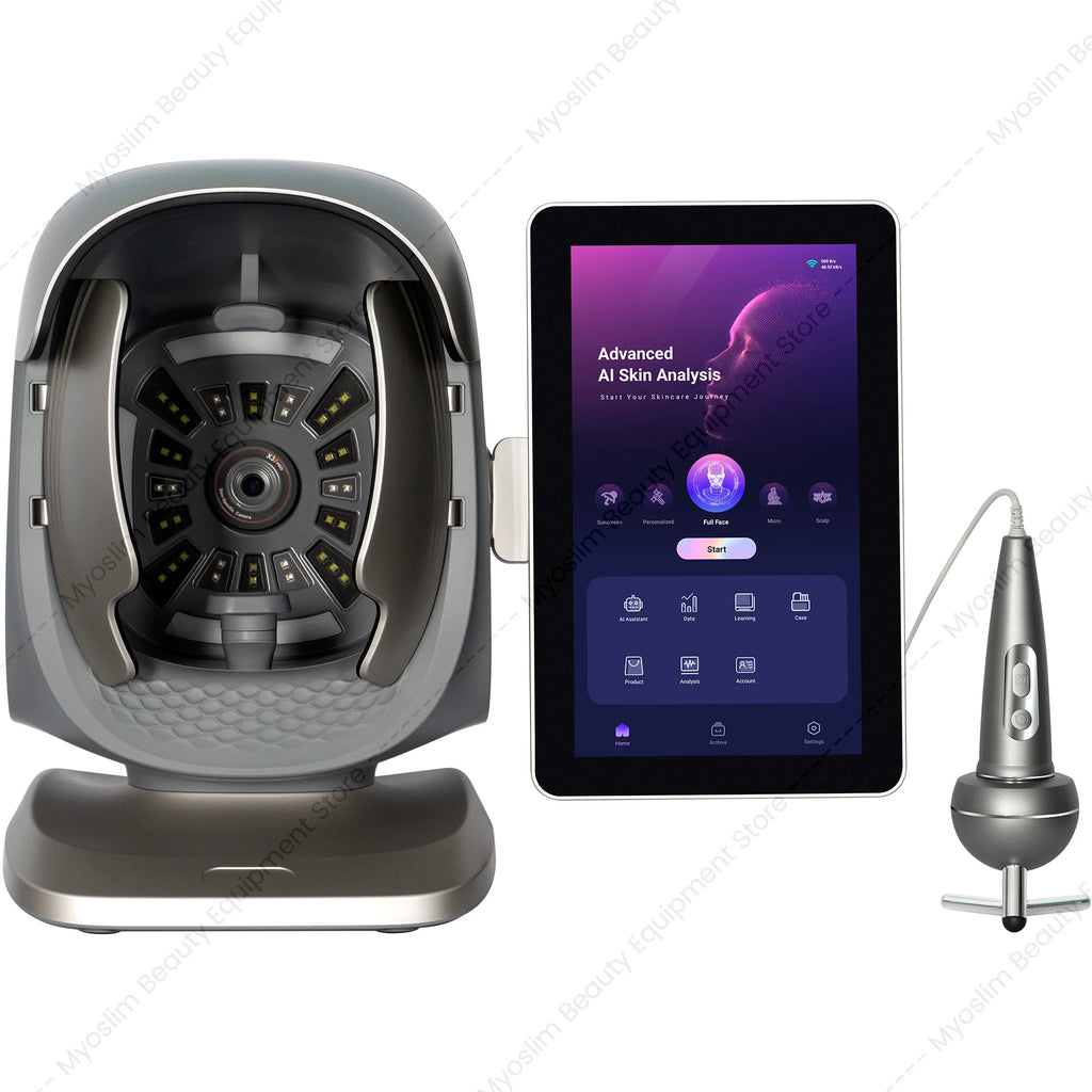Analizador de Piel X3 Pro, Dispositivo de Cámara para Análisis Facial, Máquina de Diagnóstico de Piel