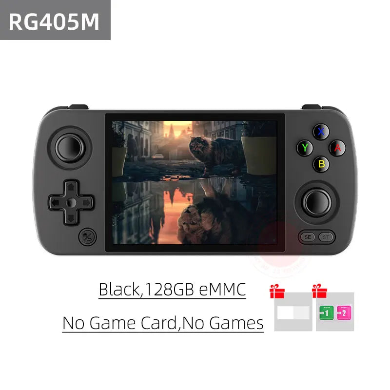 Anbernic RG405M Retro Handheld Game Console 4 Inch IPS Touch Screen Android 12 Aluminum Alloy Body With Hall Joystick 4500 MAh