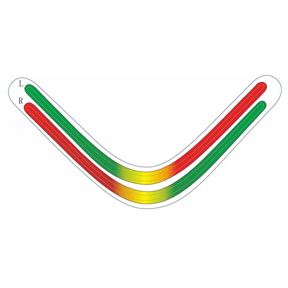 1 juego de pegatinas de degradado arcoíris para barra de luz de consola PS5, calcomanías autoadhesivas para barra de luz LED, accesorios para juegos de PlayStation 5