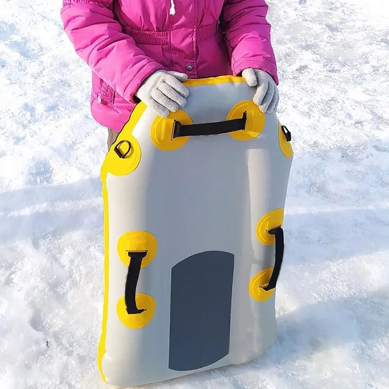 Monopatín inflable, trineo de nieve, trineo de invierno, tobogán, tabla de esquí DWF