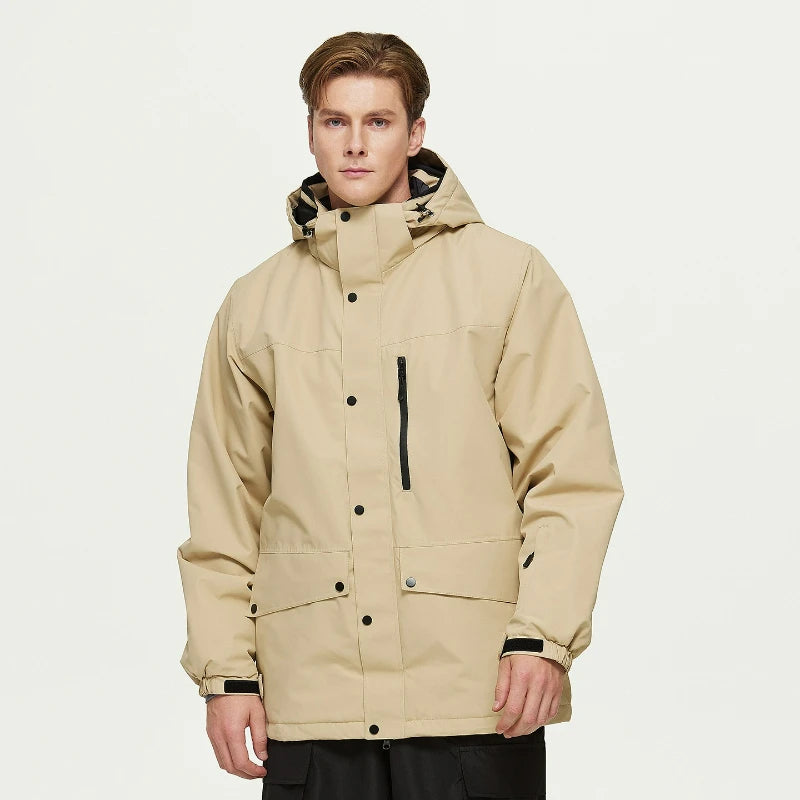 Nuevo Traje de Esquí de Invierno para Hombre y Mujer, Impermeable, Cortavientos, Cálido, Chaqueta y Pantalones para Snowboard, Ropa Deportiva para Nieve, Transpirable y Duradera