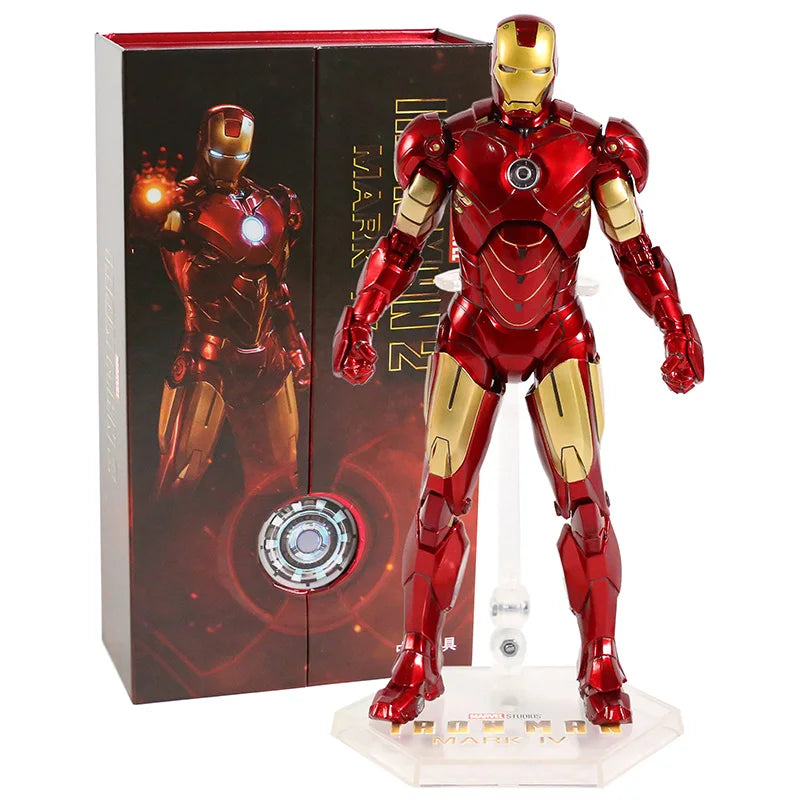 ZD Toys Iron Man 3 MK 22 24 35 41 47 figura de acción de PVC juguete de modelos coleccionables