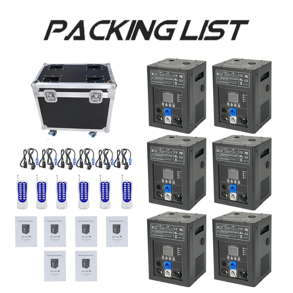 Máquina de Chispas Frías de 750W con Polvo DMX, Control Remoto Inalámbrico, Fuente de Fuegos Artificiales Fríos para Escenario, Bodas, Fiestas y Espectáculos, Máquina de Chispas Frías con Estuche de Transporte