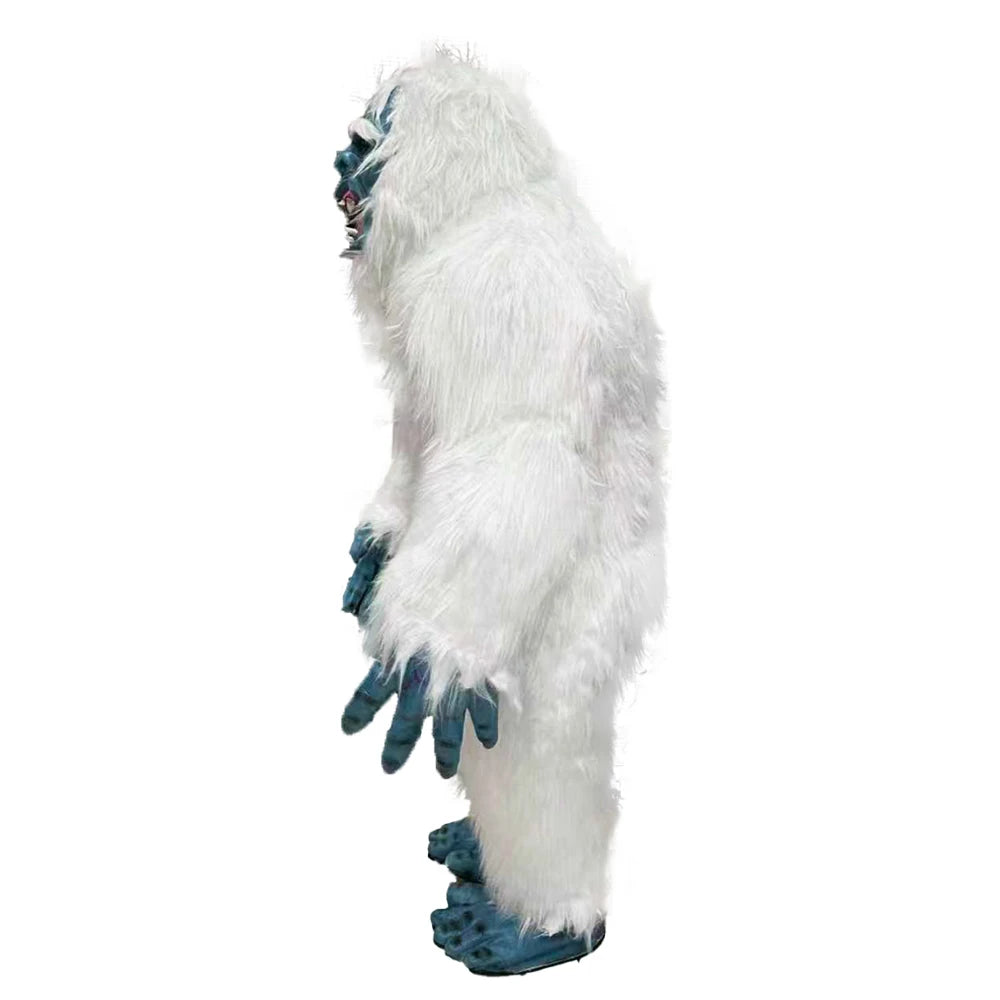 Disfraz Inflable de Monstruo de Nieve SAYGO, Mascota para Desfiles, Disfraz de Personaje para Adultos, Cosplay, Cumpleaños, Halloween, Fiesta, Traje de Peluche