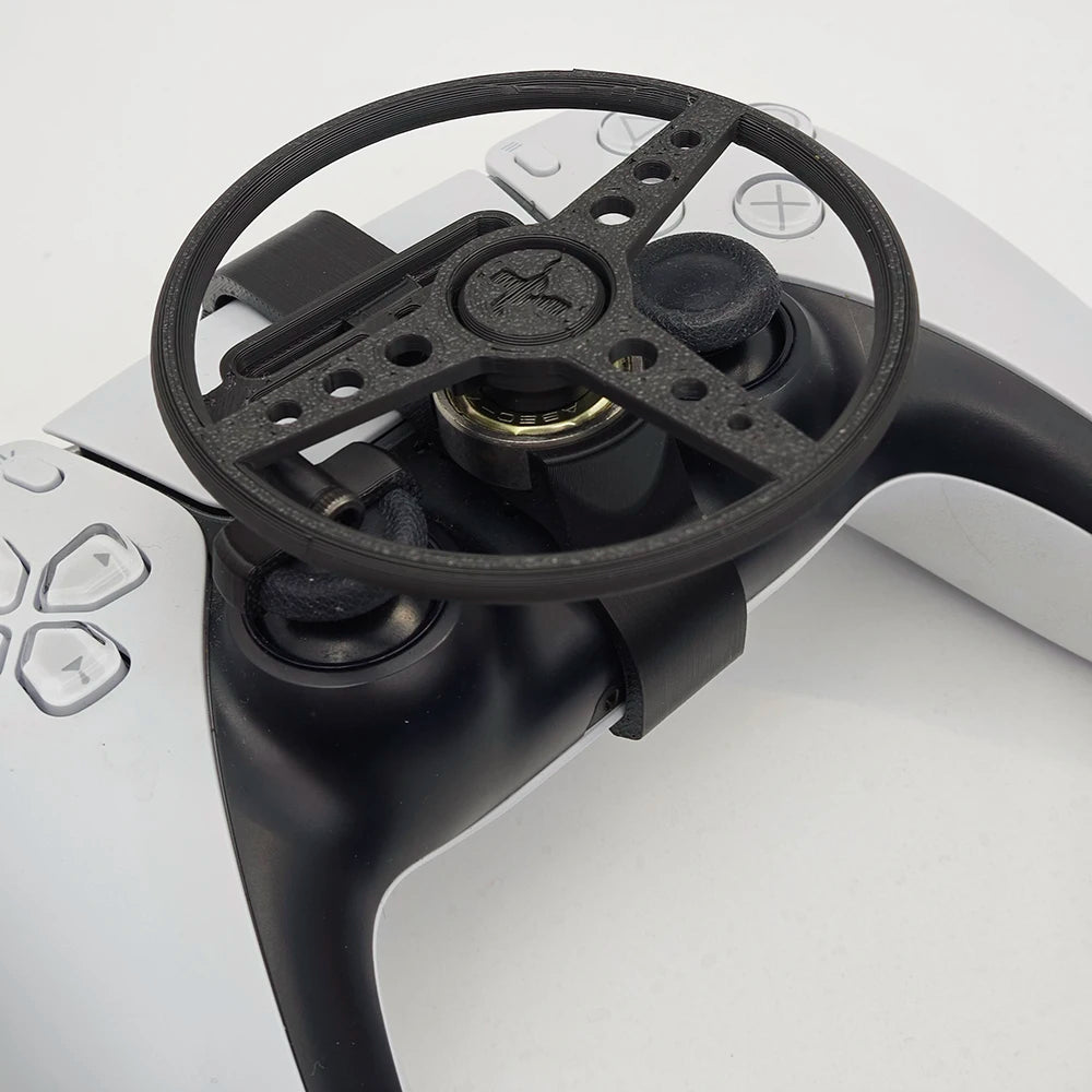 Mini volante de impresión 3D para mando de PS5, simulador auxiliar de carreras, accesorios para mando de PlayStation 5