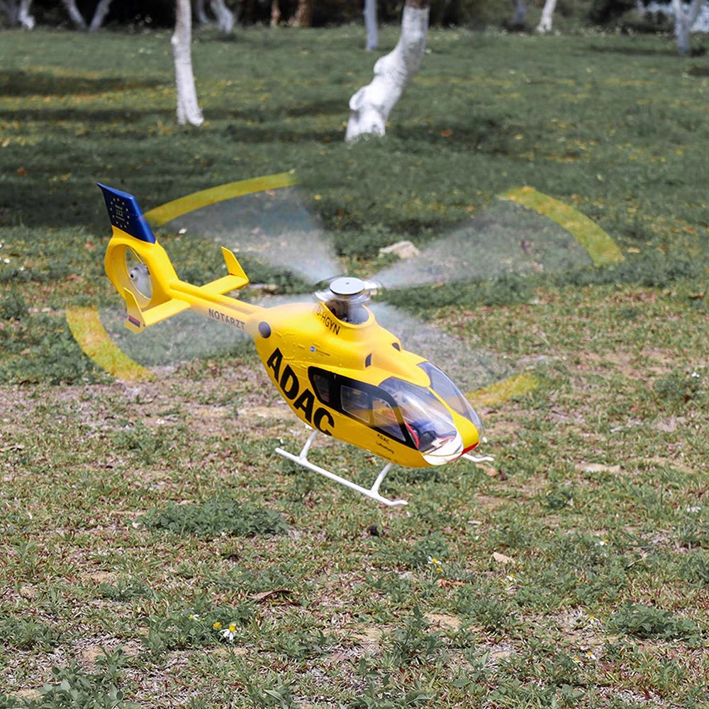 Helicóptero RC FlyWing EC135 ADAC de 10 Canales con Control Remoto