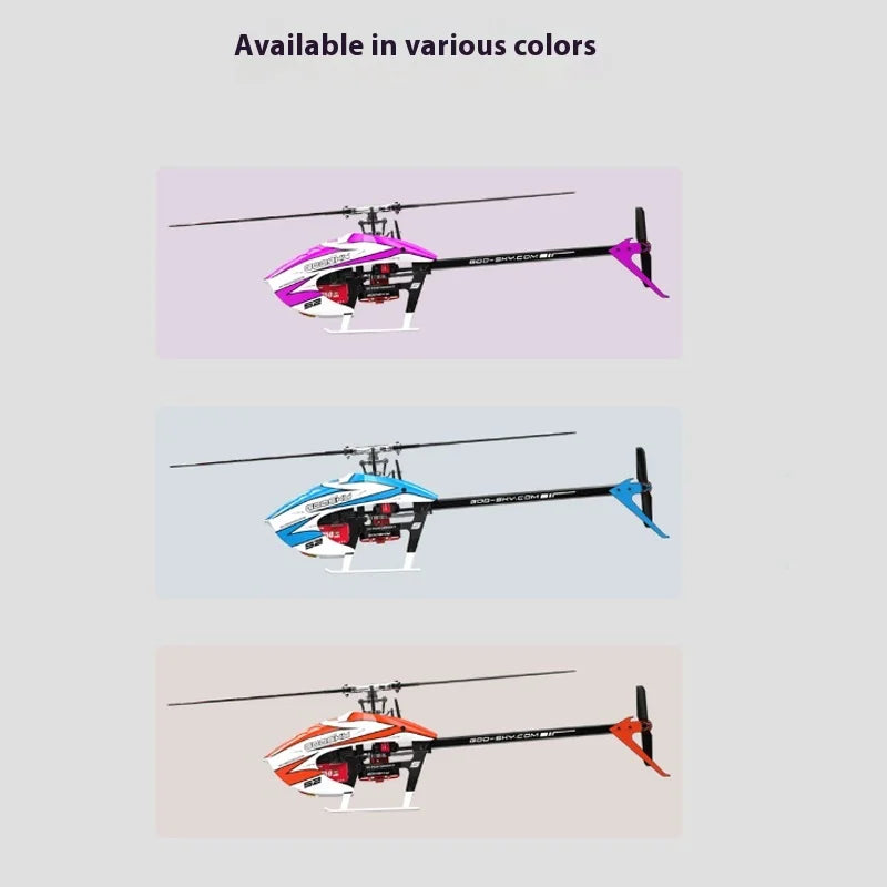 Goosky Technology Helicóptero acrobático con control remoto 3d Baf080001 Regalo de cumpleaños masculino